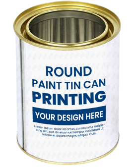 Lon Thiếc In Đựng Sơn (Φ99)